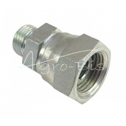 Jungtis - hidraulinė jungtis - tiesi AB 1/2 - M16x1.5 10L" - HS169