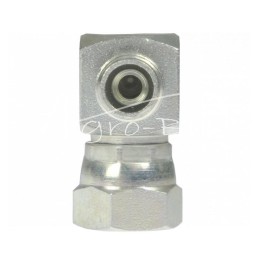 Hidraulinės jungties alkūnė 90 AB M14x1.5 - M12x1.5 8L/6L - HS339
