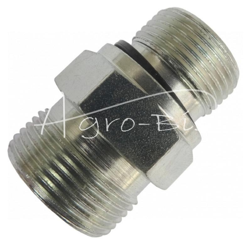 Hidraulinė jungtis BB M22x1.5 - M26x1.5 ED/18L - HS443