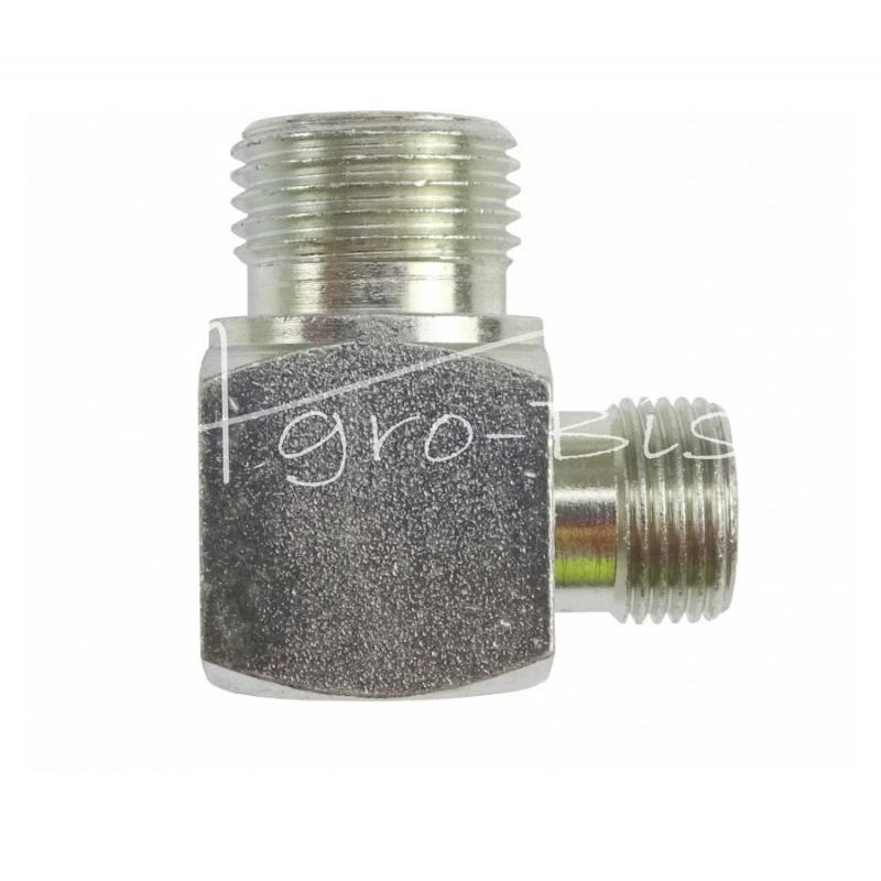 Hidraulinė alkūnė 90 BB 3/8" - 1/2" - HS267