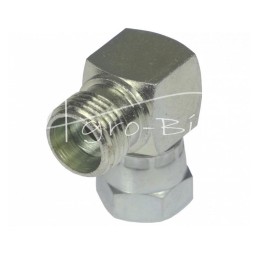 Hidraulinės jungties alkūnė 90 AB M12x1.5 - M16x1.5 10L/6L - HS340