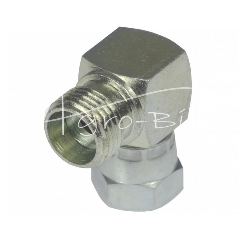 Hidraulinės jungties alkūnė 90 AB M12x1.5 - M16x1.5 10L/6L - HS340