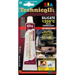 Terminiai klijai, atsparūs ugniai virš 1000°C, silikato pagrindo pasta, 70 ml, silikatas R-457 Technicqll - R457