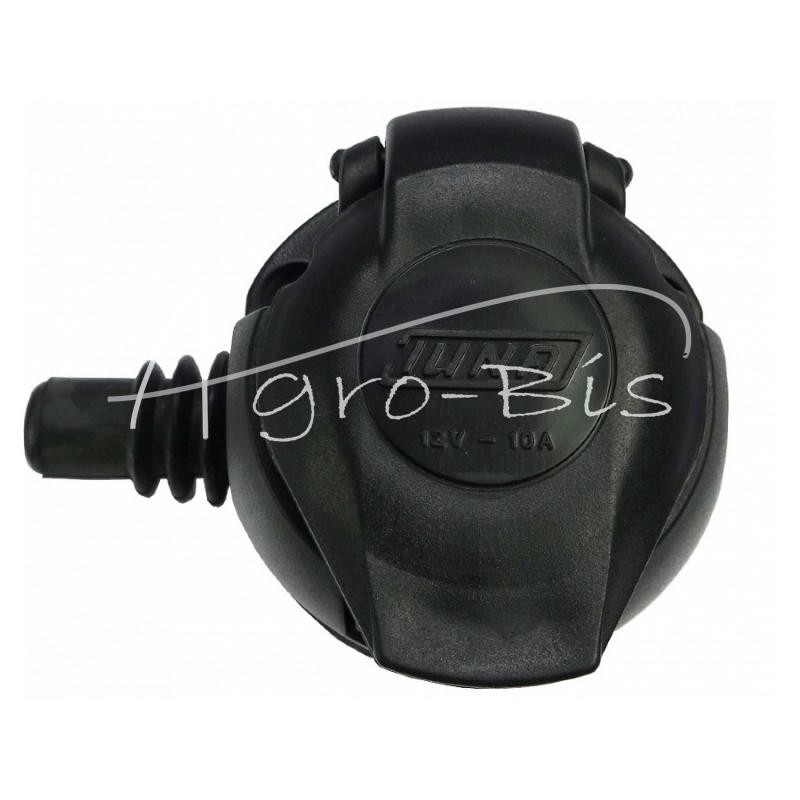 7 polių hermetiškas kištukinis lizdas su kairiuoju laidų pynės išvadu - 102.020