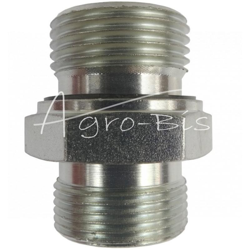 Hidraulinė jungtis BB M27x2 - M26x1.5 ED/18L - HS429