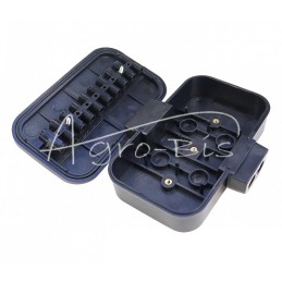 Elektros skirstomoji dėžutė priekabai, 10 jungčių, sandari - PE10P