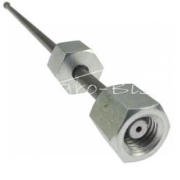 Tiesi įpurškimo žarna, 30 cm ilgio, M12, M14 veržlės ANDORIA - WTR-30CMM12M14AM