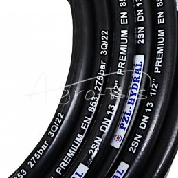 Hidraulinė žarna užspaudžiamai DN12, 2 vijų, 275 barai . HYDRAL, - 12SN2W100H