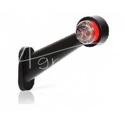 Priekinis ir galinis gabaritinis žibintas JU1 263 W21.3Ż 12/24V ilga įstrižainė lemputė - JU1