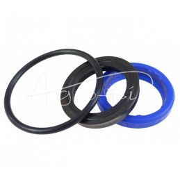 Kombaino „Bizon Z-056 PZL HYDRAL“ grėblio ritės CN2B3-25/H kėlimo cilindro sandarinimo komplektas - F160H