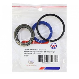 Kombaino „Bizon Z-056 PZL HYDRAL“ grėblio ritės CN2B3-25/H kėlimo cilindro sandarinimo komplektas - F160H