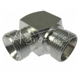 Jungtis - hidraulinė jungtis - alkūnė 90 BB M22x1.5 - M20x1.5 15L/60 laipsnių kūgis - HS248