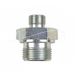 Jungtis - hidraulinė jungtis - tiesi BB 3/4" - M16x1.5 ED/10L - ZN-140 3/4 M16 10L