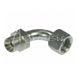 Hidraulinė jungtis – lenkta AB 3/8" - 3/8" - HS376