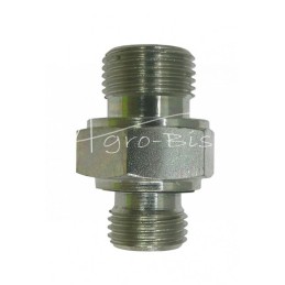 Hidraulinė jungtis BB 3/8 - 9/16"" UNF/BSP ED/kūgis 60" - HS410