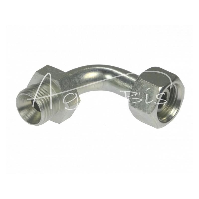 Hidraulinė jungtis – lenkta AB 1/2 - 1/2" - HS377