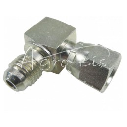 Hidraulinė alkūnė 90 AB 7/16" - 7/16" UNF/UNF - HS296