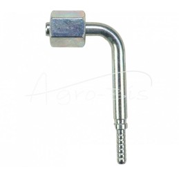 Termoplastinės žarnos užspaudžiamas antgalis DN4, pilnos kabinos žarnos, skirtos MAN Scania sunkvežimiams ir kitiems PZL-Hydral 