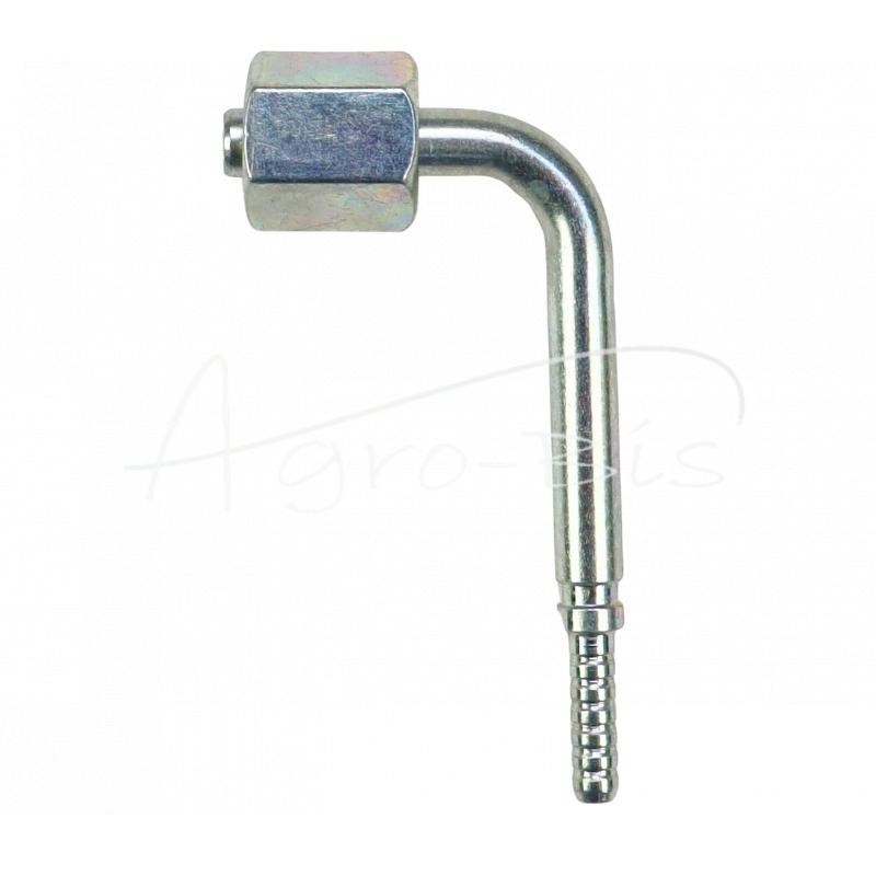 Termoplastinės žarnos užspaudžiamas antgalis DN4, pilnos kabinos žarnos, skirtos MAN Scania sunkvežimiams ir kitiems PZL-Hydral 