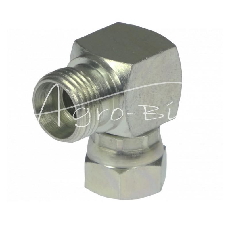 Hidraulinės jungties alkūnė 90 AB M16x1.5 - M18x1.5 10L/12L - HS332