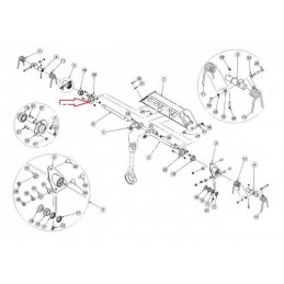 P-205 tvirtinimo įtaisas Z-224 Sipma kvadratiniam presui - 89001442025