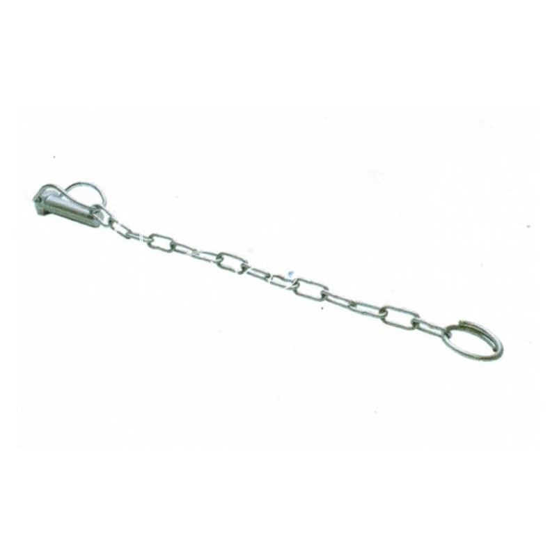 Lenktas kaištis su grandine 16X50mm - ZATWYGLAN1650