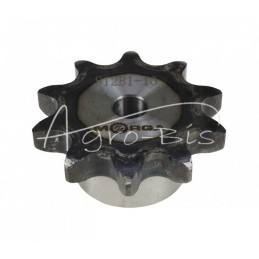 Grūdinto grandinės žvaigriovelis su flanšu, stebule 12B-1 Z-10 išorinis skersmuo - 69,8 mm MORGA - S12B110M