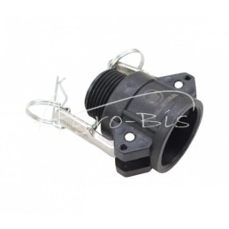 Camlock jungties lizdas, B tipo, polipropilenas, PP, 1" x 25 mm, PZL HYDRAL - ZCPB25H