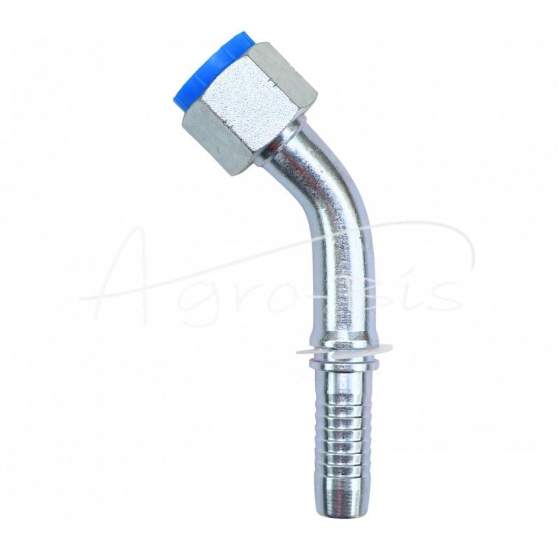 Hidraulinis antgalis ORFS 45° DN16 1-14 CATERPILLAR Premium PZL HYDRAL - ORFS45DN16G1SH