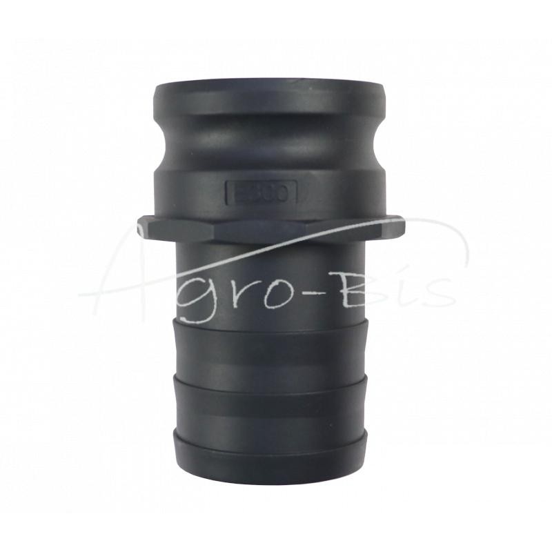 „Camlock“ jungties kištukas, E tipo, polipropilenas, PP, 3" x 76 mm, PZL HYDRAL - ZCPE76H