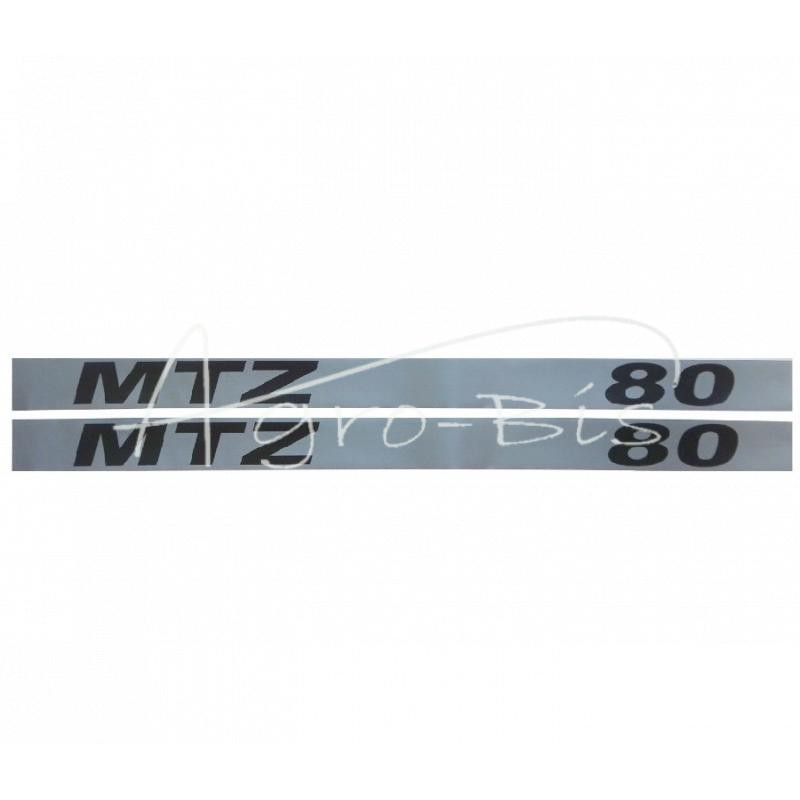 Ženklų rinkinys - emblemos MTZ 80 - MTZ-80