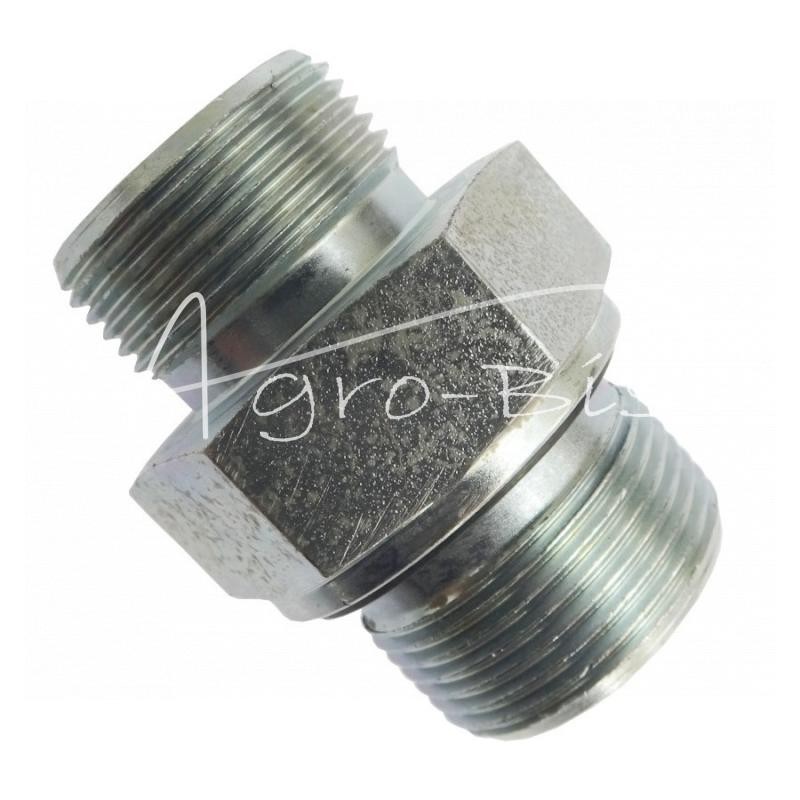 Hidraulinė jungtis BB M26x1.5 - M24x1.5 ED/16S - HS437