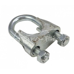 Plieninės virvės spaustukas 40 mm - ZLS-40