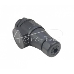 13 kontaktų 12/24 V aukščiausios kokybės nikeliuotas ELMOT kištukas - WEZ13PEL