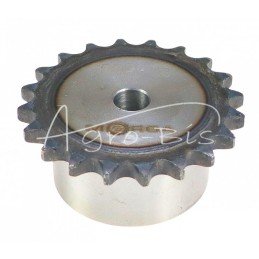 Grūdinto grandinės žvaigruočio su flanšu, stebule 06B-1 Z-20 išorinis skersmuo 64,6 mm MORGA - S06B120M