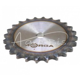 Grūdinto grandinės žvaigrio disko 08B-1 Z-24 išorinis skersmuo 102,1 mm MORGA - T08B124M