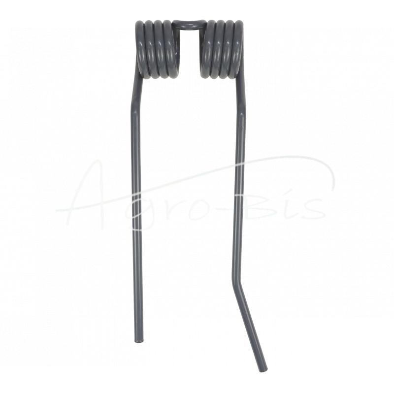 Karuselinio grėblio vartytuvo dantis, vidurinis kairysis tiesus PZ Zweeger kairysis L 330/375 X 113 X 9 Vicon Mesko milteliniu b