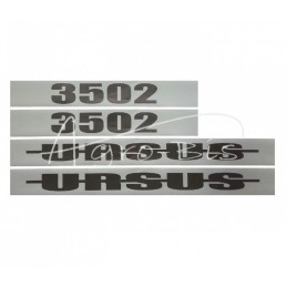 Ženklų rinkinys - emblemos Ursus 3502 - Z3502/KPL