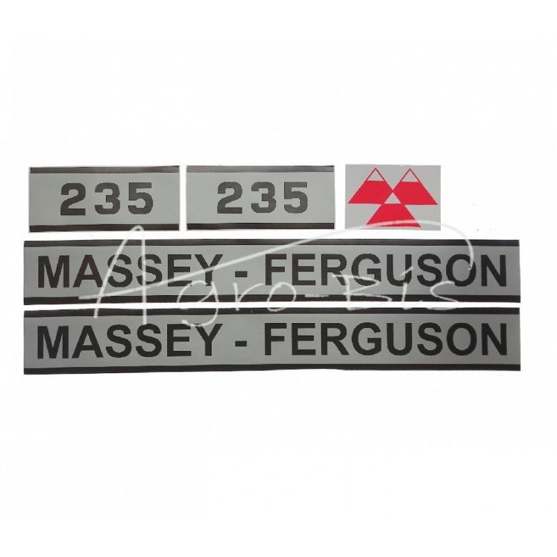 Ženklų - emblemų rinkinys MF-235 - MASSEY/235