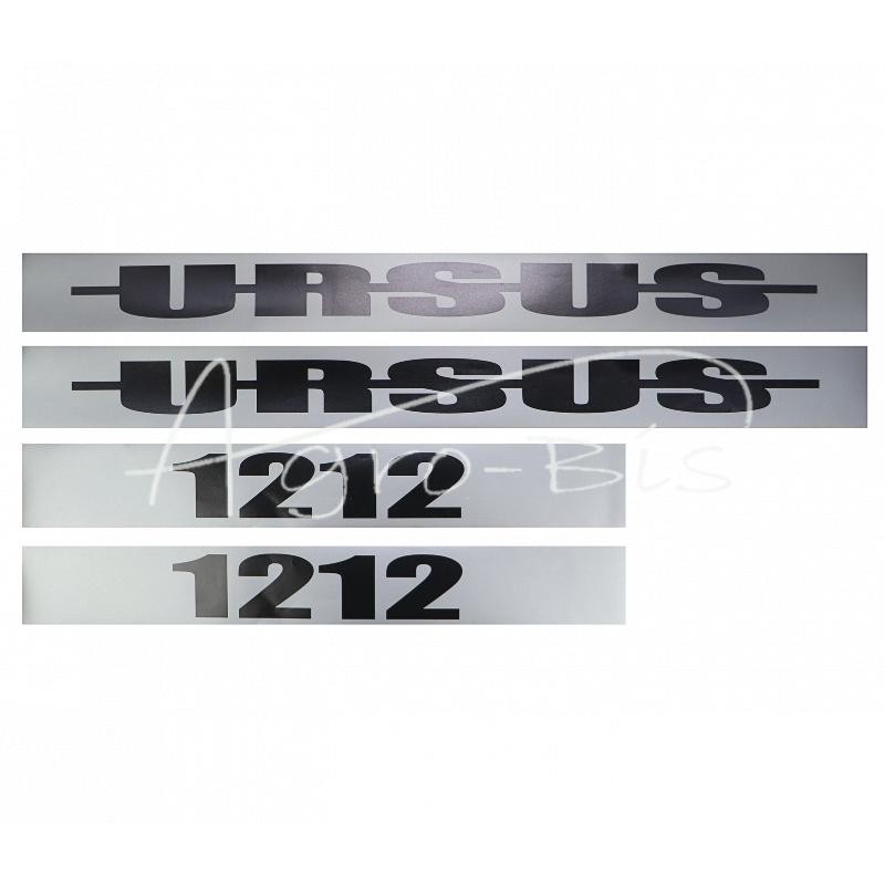 Ženklų rinkinys - emblemos Ursus 1212 - Z1212