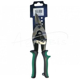 Lakštinio metalo žirklės 260 mm, dešinės, žalios - 858