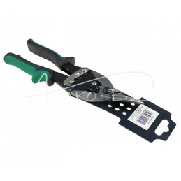 Lakštinio metalo žirklės 260 mm, dešinės, žalios - 858