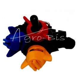 Purkštuvo korpusas - 3 padėčių besisukantis galvutės laikiklis, Biardzki tipo 43291000 purkštuvas - 2924533050