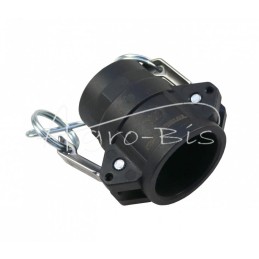 Camlock jungties lizdas, D tipo, polipropilenas, PP, 1" x 25 mm, PZL HYDRAL - ZCPD25H