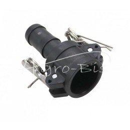 Camlock jungties lizdas, C tipo, polipropilenas, PP, 1" x 25 mm, PZL HYDRAL - ZCPC25H