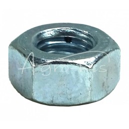 Šešiakampė veržlė M8x1,25 8 klasė DIN934, baltai cinkuota 5423131/1 5423150/9 - M8/KG