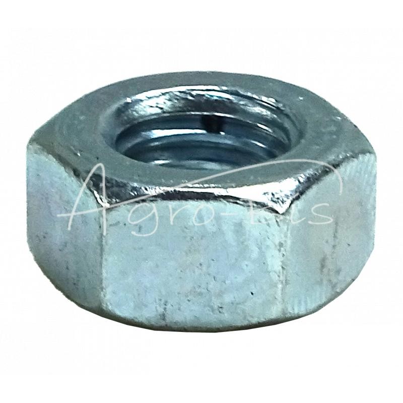 Šešiakampė veržlė M8x1,25 8 klasė DIN934, baltai cinkuota 5423131/1 5423150/9 - M8/KG