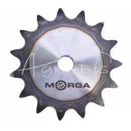 Grūdinto grandinės žvaigrio disko 12B-1 Z-15 išorinis skersmuo 99,8 mm MORGA - T12B115M