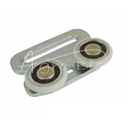 Dvipusis volelis EDSCHA profiliui L52, pjauti ratukai su guoliais - 0101080136H