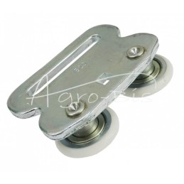 Dvipusis volelis EDSCHA profiliui L52, pjauti ratukai su guoliais - 0101080136H